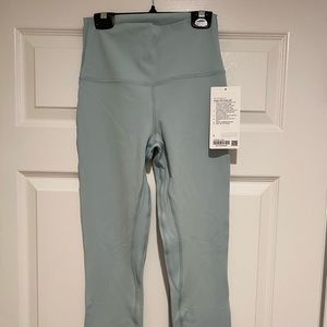 NWT 
lululemon AlignPant 25"
Color: Hazy Jade - 6